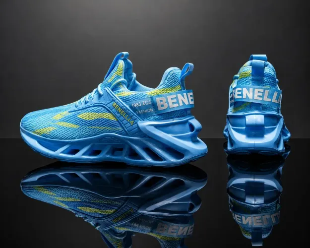 Tenis Benellia Masculino Feminino Casual Academia Corrida N°43 Ed limitada