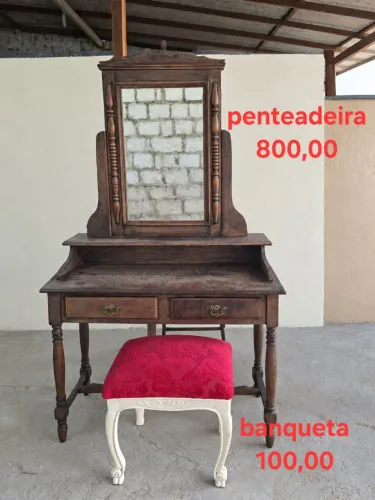 Penteadeira/banqueta