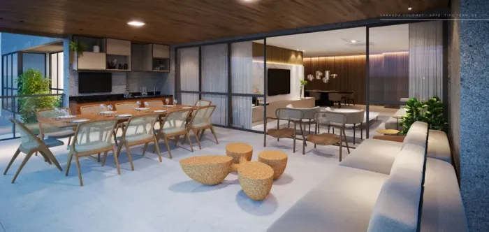 Apartamento alto padrão à venda no Condomínio Grand Ocean na Ponta Verde em Maceió - AL