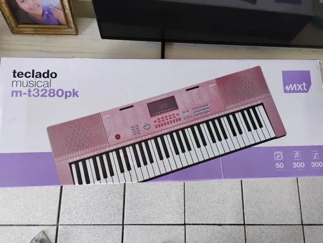 Teclado m-3280pk novo na caixa e nota, 450,00 aceito cartão de crédito 