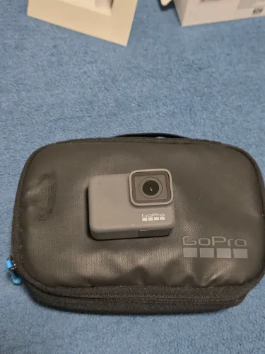 Go Pro hero 7 silver + kit original + caixa estanque