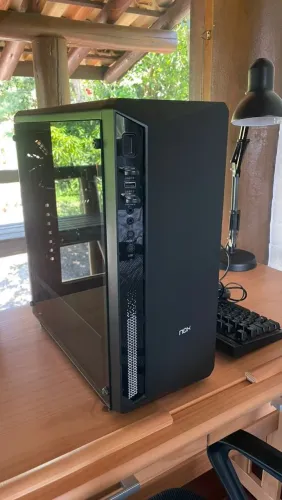 CPU Ryzen 5 5600X, 16gb RAM, Water Cooler, Fonte MSI MAG 650W, Placa Mãe A520M, GTX 1050Ti