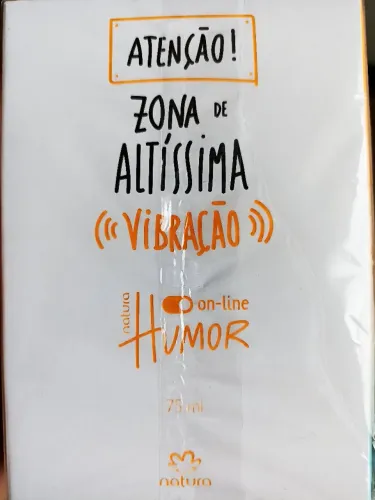 Perfume Natura Humor Online 75ml Zona de Altíssima Vibração