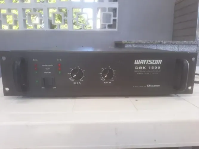 Amplificador Profissional Wattsom DBK 1500