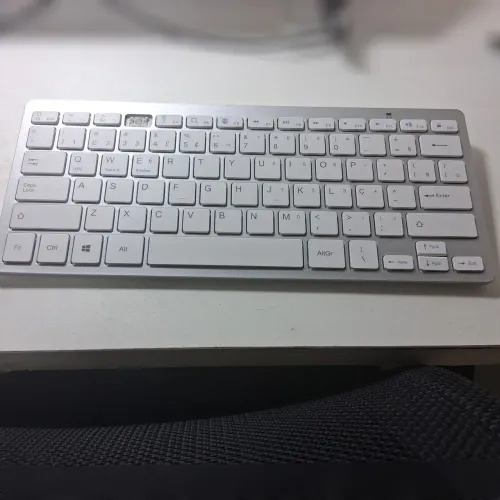 Teclado Bluetooth Slim para iOS Android Windows