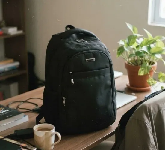 Mochila grande preta notbook