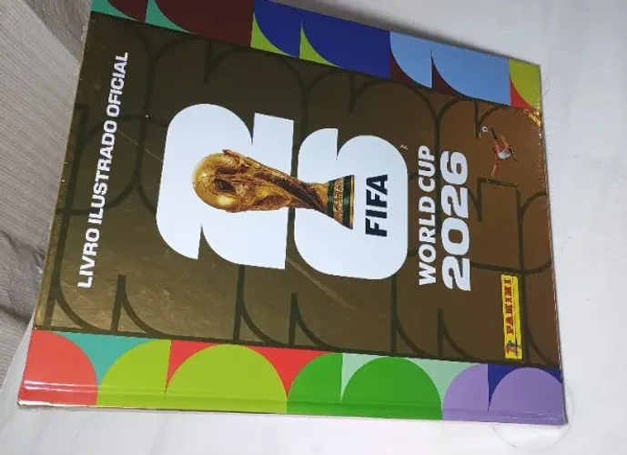 Álbum Dourado Oficial Copa do Mundo 2026 - Edição Especial