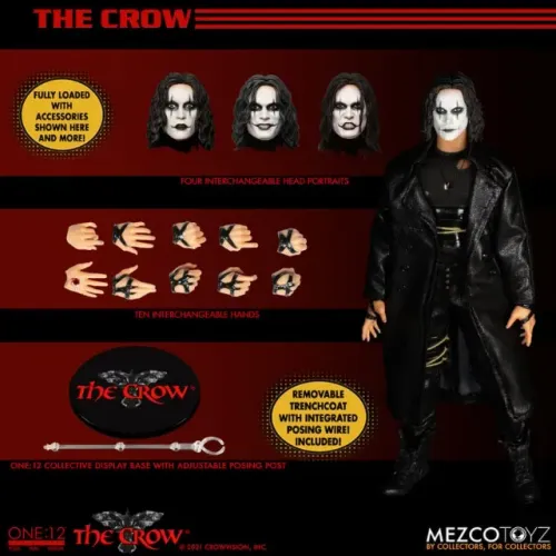 O Corvo Mezco The Crow Action Figure One:12