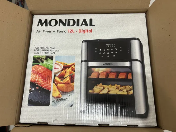 Air Fryer - Forno 12 L MONDIAL INOX