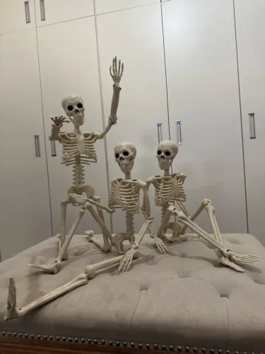 Esqueletos articulados de Halloween 90cm