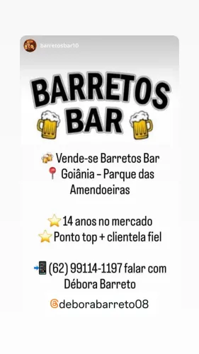 Bar a venda