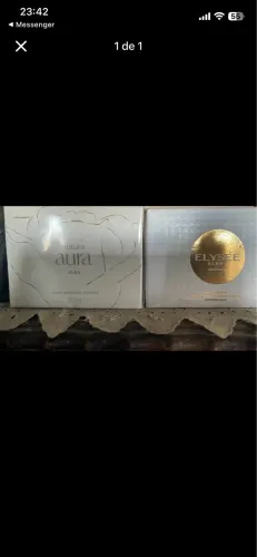 Lote creme acetinados