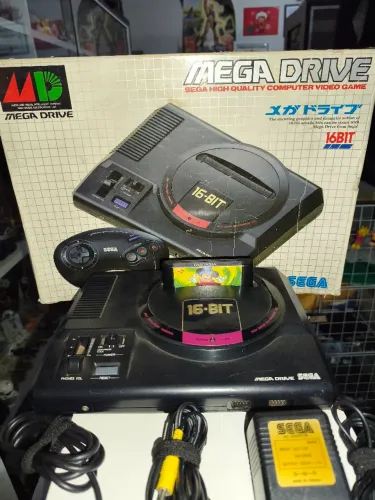 Mega drive 2 original japonês com caixa