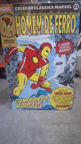 HQ Coleção Clássica Marvel Homem de Ferro vol 3 e 4