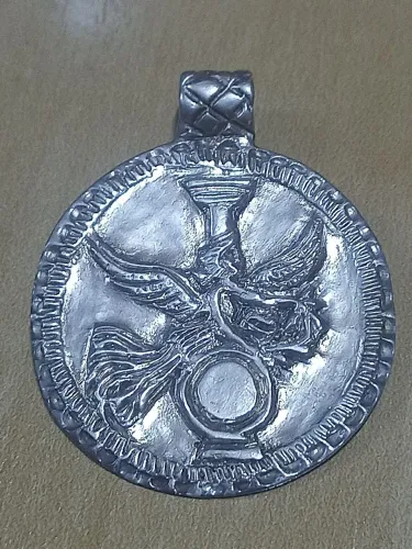 Pingente em Prata 925 Deusa Nike (Vitória)