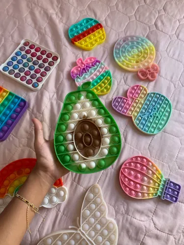 Brinquedos Pop It Anti Estresse - Unidade ou Kit