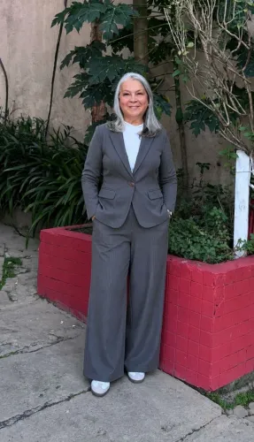 Conjunto elegante de blazer