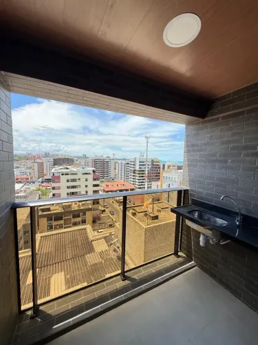 Edf Noah Quarto e Sala | 43,95m² | 1ª Quadra da Praia | Jatiúca - Maceió - AL