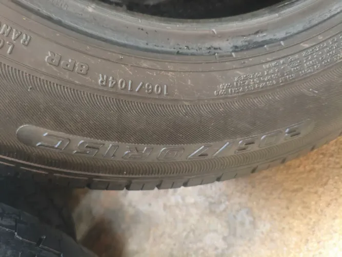 Pneus 8 lonas aro 15