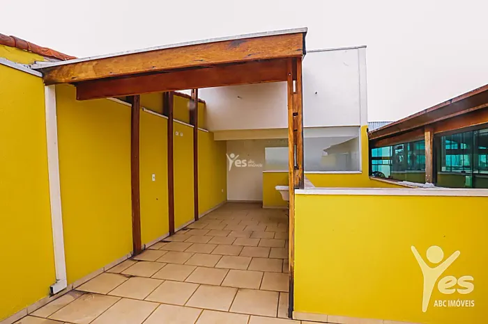Cobertura sem condomínio,2 quartos e 1 vaga na Vila Camilópolis, Santo André - SP REF: 715