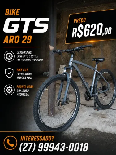 Bicicleta GTS ARO 29