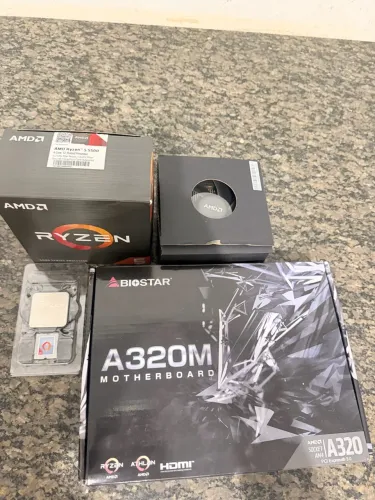 Kit Placa mãe e Processador 