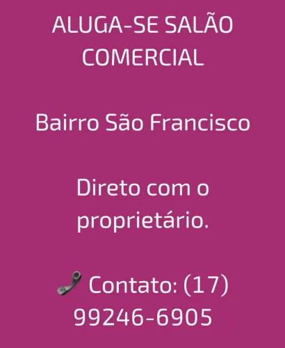 Salão comercial