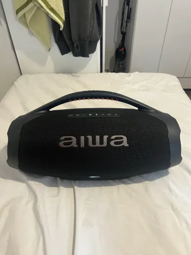 Caixa de som bombox AIWA