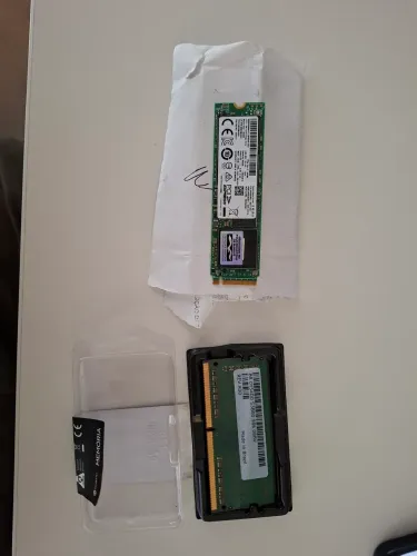 Kit upgrade notebook - SSD NVME 256 G + Memória RAM ddr4 de 8 G