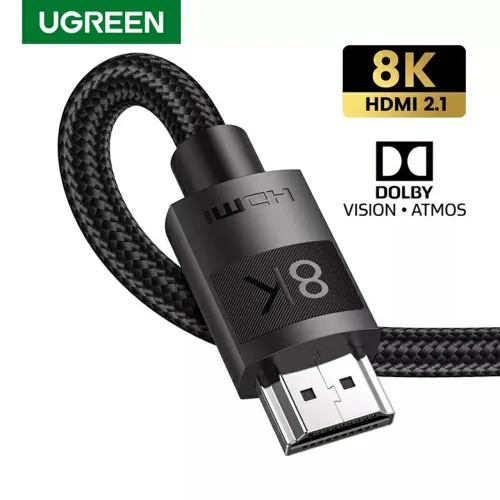 Cabo Hdmi Venton 2.1 1,5 Metros Resolução 8k 60hz