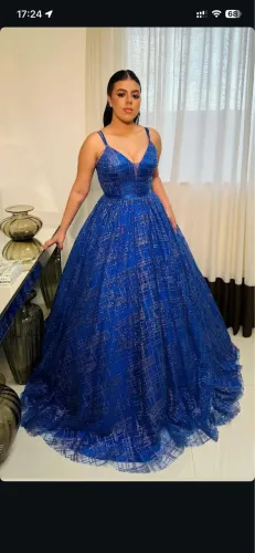 Vestido Debutante ou Madrinha azul