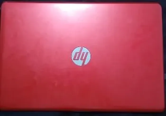 Notebook HP Vermelho Slim - 8GB RAM / HD 500GB - Ótimo para Estudos e Trabalho