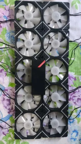 10 fans Amigo + Controladora pwm/argb