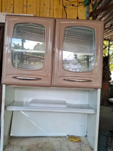 Vendo armario de cozinha ferro galvanizado, baratinho