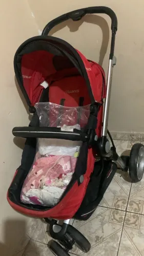Carrinho de beber que vira bb conforto 