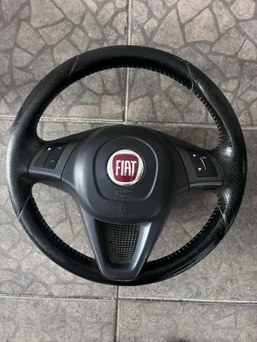 Volante Fiat Original - Multifuncional com Comandos de Áudio