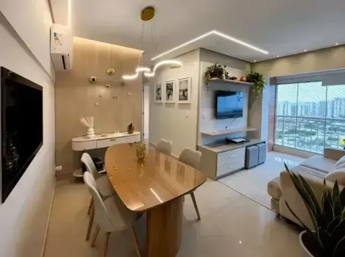 VIEW CLUB - PONTA NEGRA, 3 QTOS S/ 1 SUÍTE ANDAR ALTO, FINANCIA