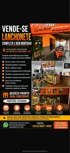 Vendo restaurante e lanchonete 