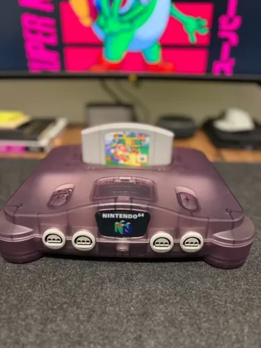 Nintendo 64 Completo + SummerCart64 + Jogos e Acessórios