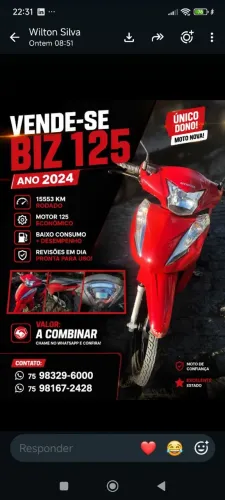 A biz e bem conservada