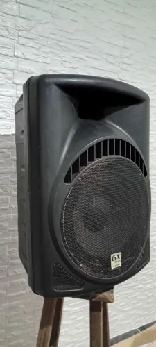 Caixa Ativa Som Profissional Gemini GX-1201 (12 Pol / 600W) - Funcionando 100%