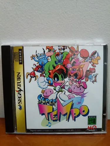Jogo de sega saturn Super Tempo Prensado OldSchool