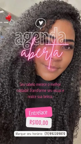 Entrelace/ponto americano/ nó italiano 