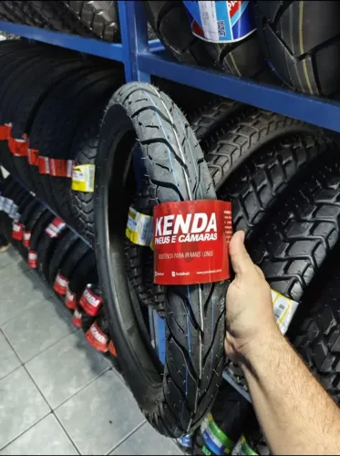 Pneu original kenda com garantia, aro 18 dianteiro