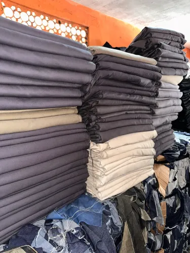 Retalhos de brim 100% algodão