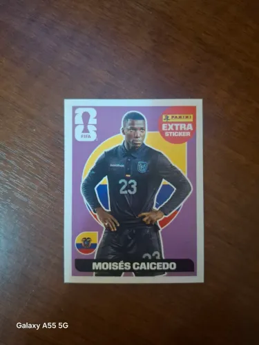 Extra Sticker Moisés Caicedo Copa do Mundo 2026
