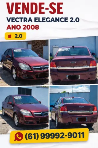 Chevrolet Vectra Expression 2.0 MPFI Flexpower MEC 2008