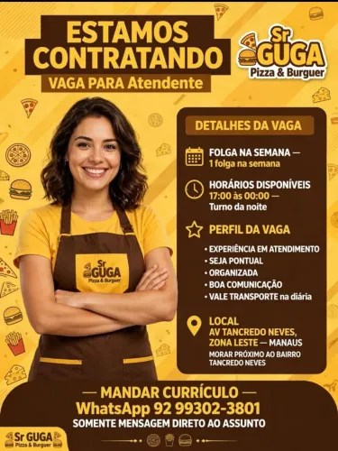 VAGA ATENDIMENTO AO CLIENTE (@)
