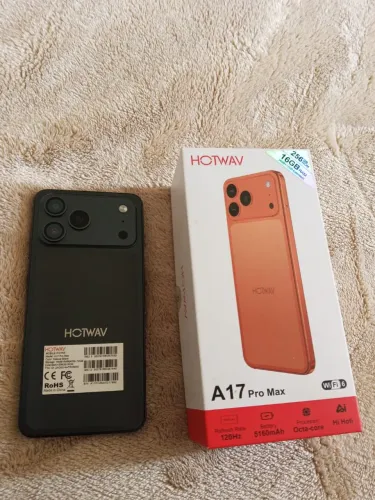 Celular novo na caixa