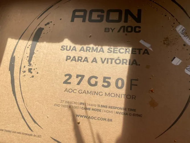 Manitor Gamer 27Agon 27g50f G-sync 0,50ms Hdr10 Aoc